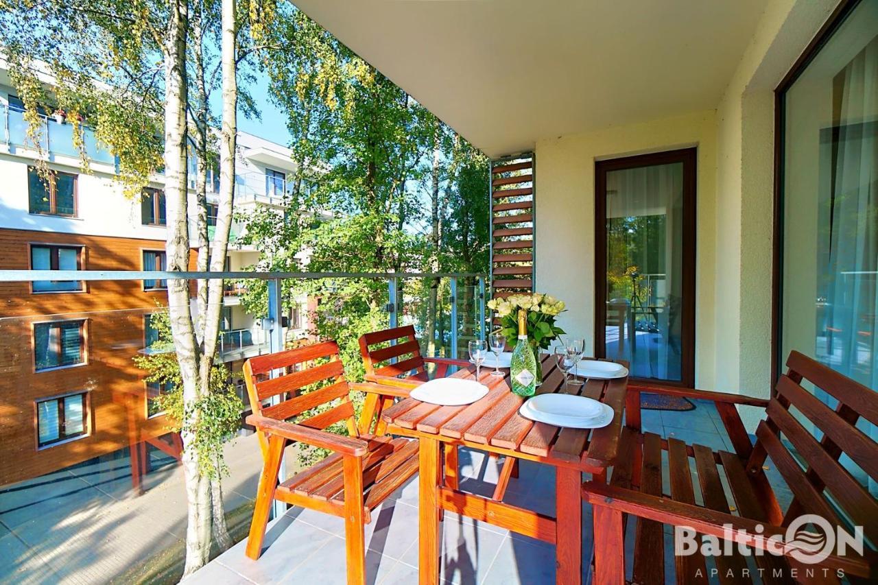 Apartamenty Balticon Polanki - Sauna, Fitness Inclusive - Basen Latem, Pool Im Sommer コウォブジェク エクステリア 写真