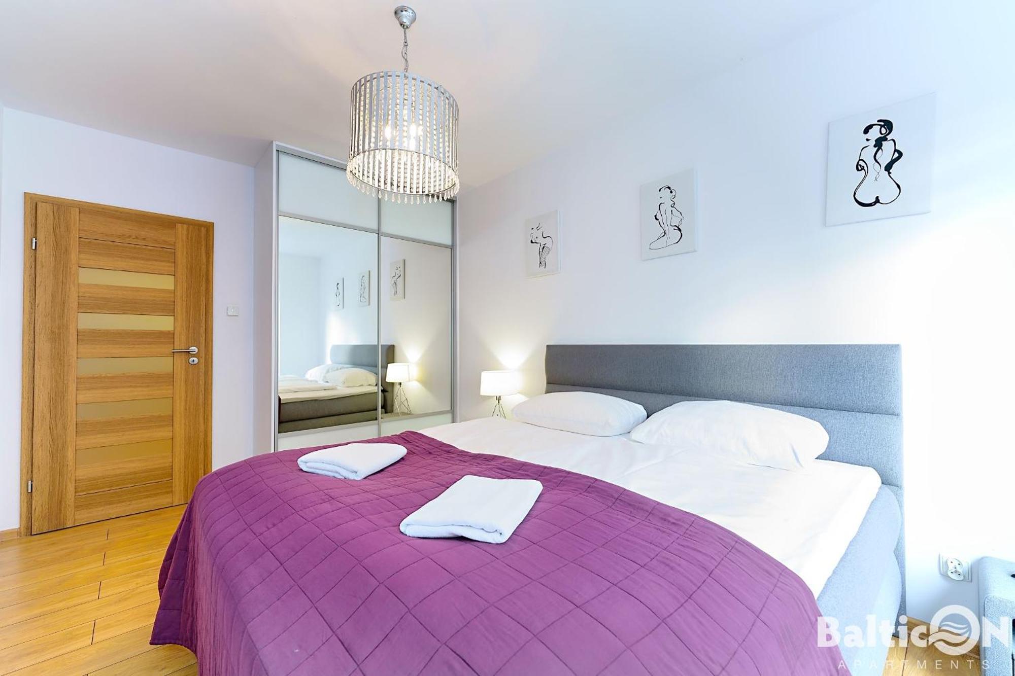 Apartamenty Balticon Polanki - Sauna, Fitness Inclusive - Basen Latem, Pool Im Sommer コウォブジェク 部屋 写真