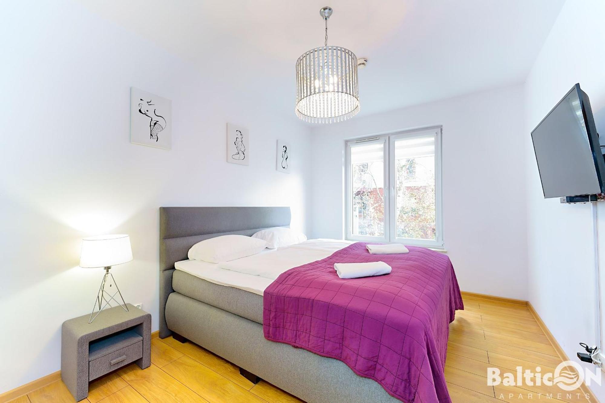 Apartamenty Balticon Polanki - Sauna, Fitness Inclusive - Basen Latem, Pool Im Sommer コウォブジェク 部屋 写真